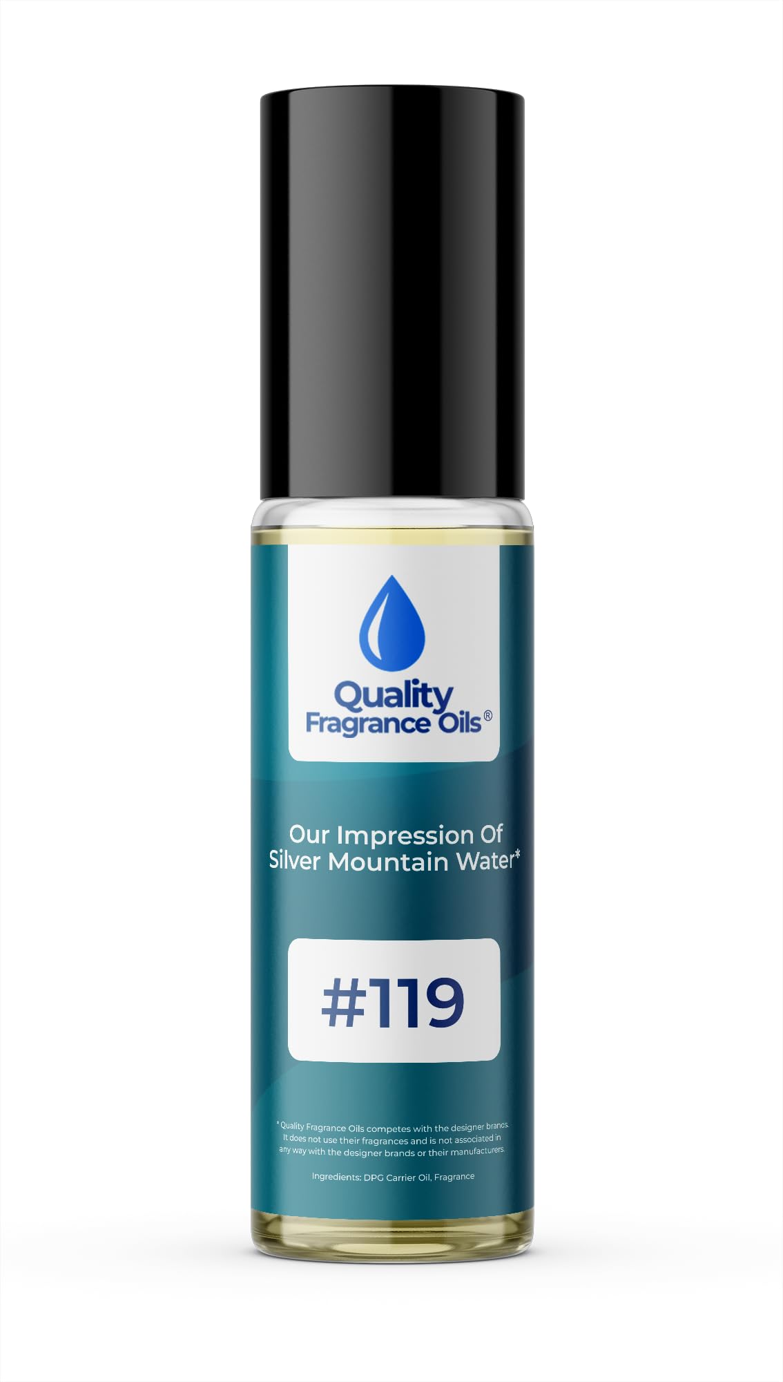 Quality Fragrance Oils' Noir de Noir Impression #132 | Long-Lasting Perfume Oil, Alcohol-Free, Strong Scent, 10ml Roll-On | Affordable Alternative to Designer Fragrances