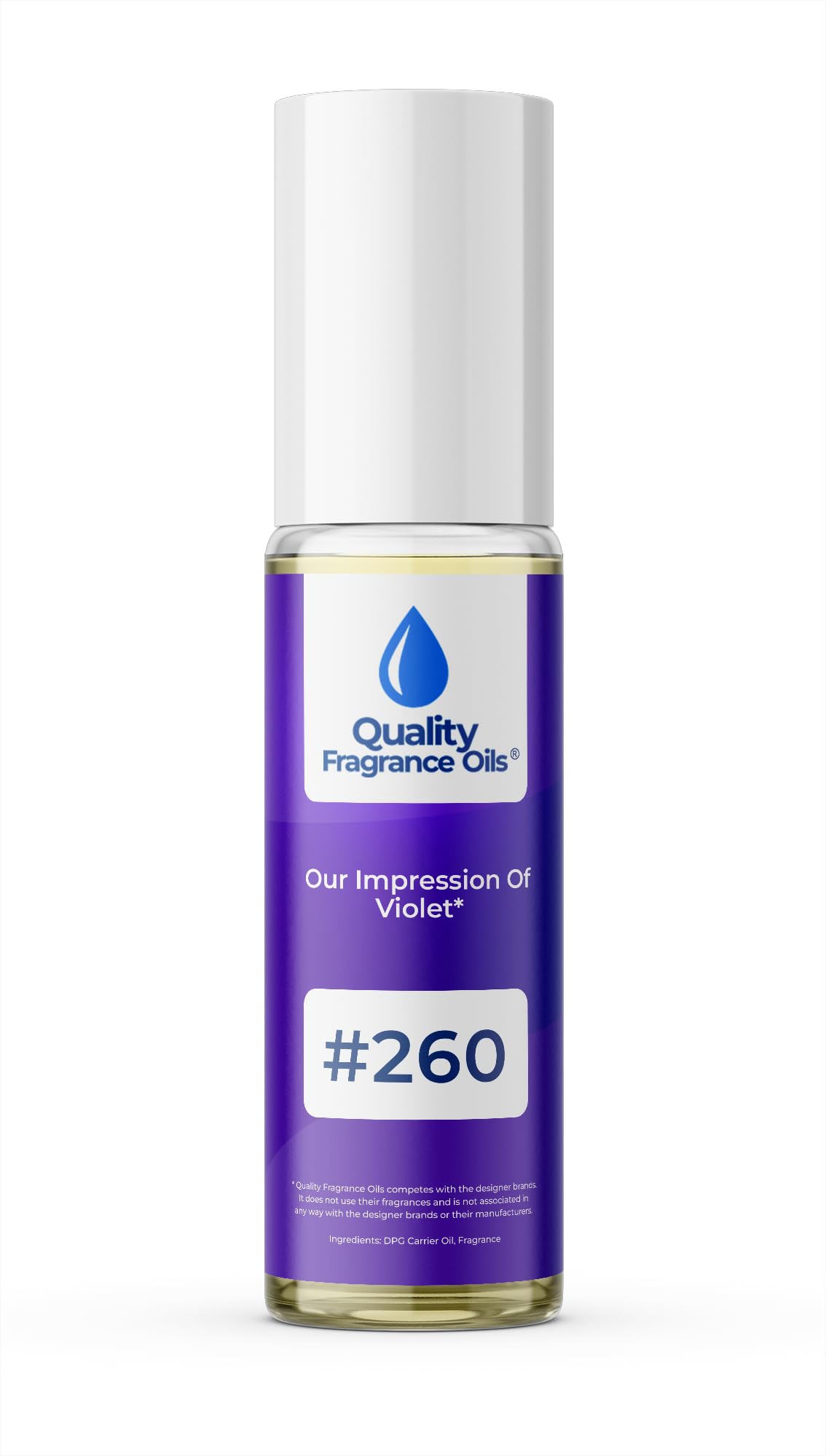 Quality Fragrance Oils' Noir de Noir Impression #132 | Long-Lasting Perfume Oil, Alcohol-Free, Strong Scent, 10ml Roll-On | Affordable Alternative to Designer Fragrances