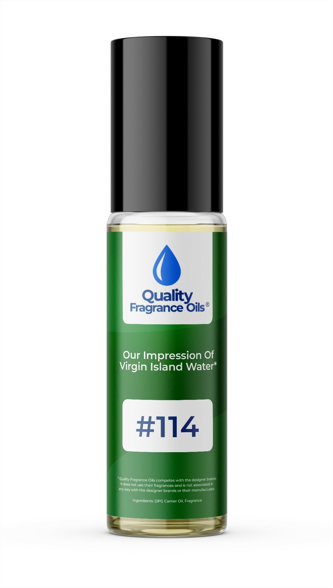 Quality Fragrance Oils' Noir de Noir Impression #132 | Long-Lasting Perfume Oil, Alcohol-Free, Strong Scent, 10ml Roll-On | Affordable Alternative to Designer Fragrances
