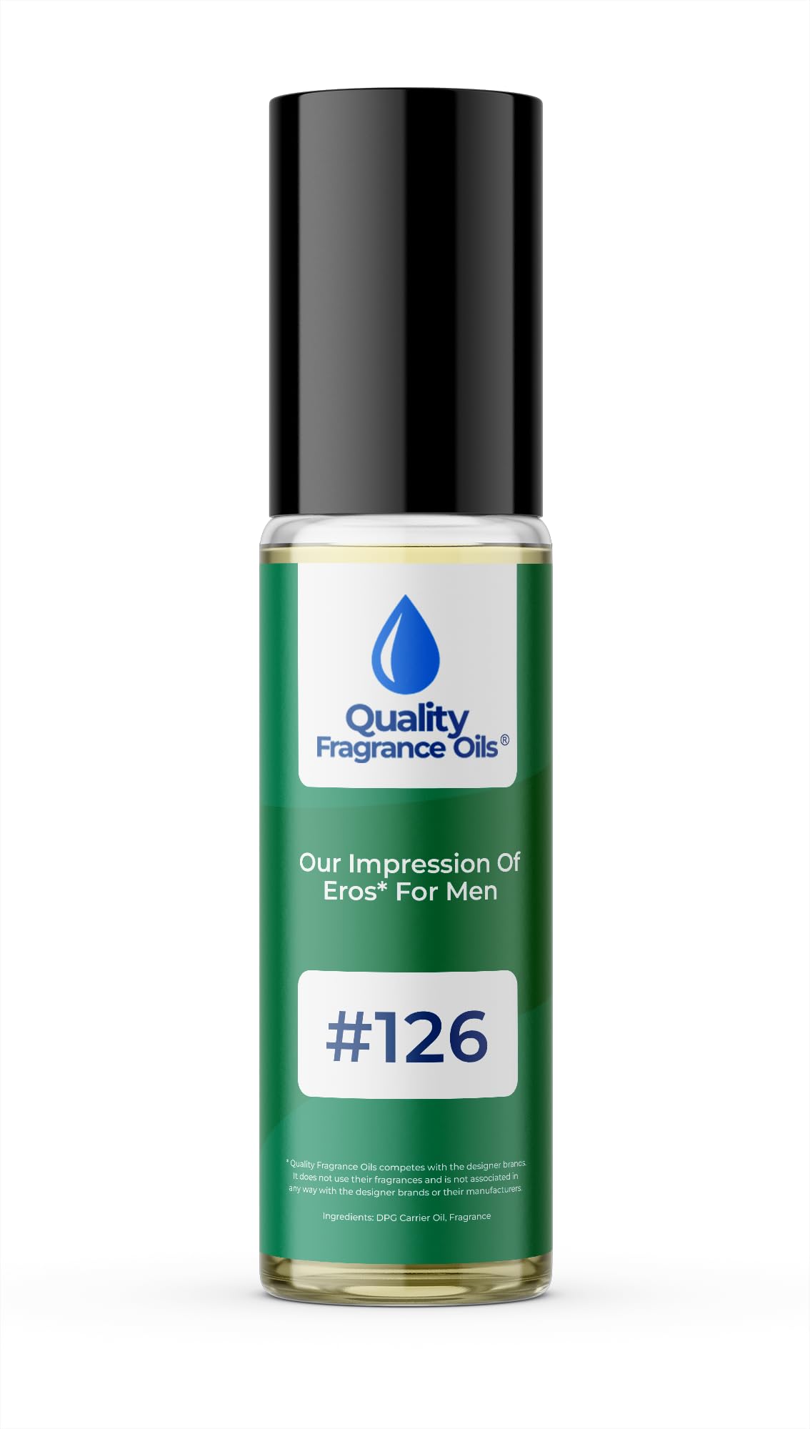 Quality Fragrance Oils' Noir de Noir Impression #132 | Long-Lasting Perfume Oil, Alcohol-Free, Strong Scent, 10ml Roll-On | Affordable Alternative to Designer Fragrances