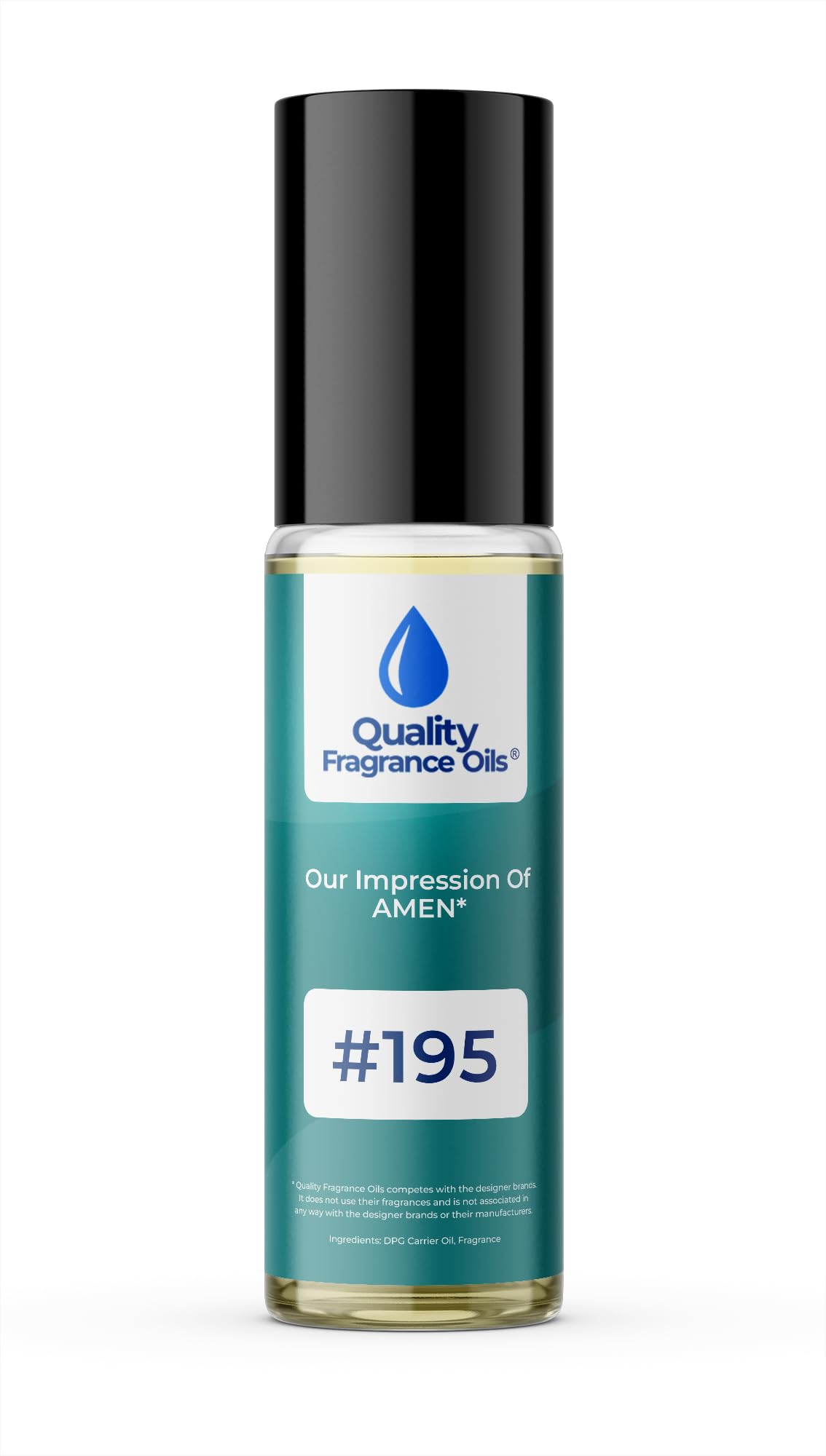 Quality Fragrance Oils' Noir de Noir Impression #132 | Long-Lasting Perfume Oil, Alcohol-Free, Strong Scent, 10ml Roll-On | Affordable Alternative to Designer Fragrances